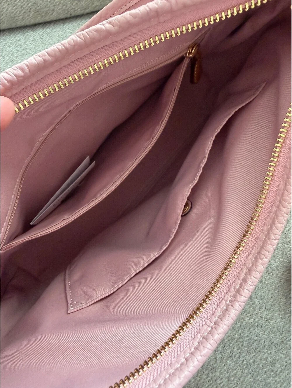 Coach Laurel Shoulder Bag Carnation Pink Leather